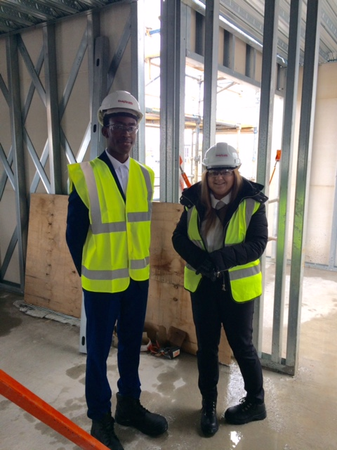 Career Ready students enjoy a site visit in Edinburgh