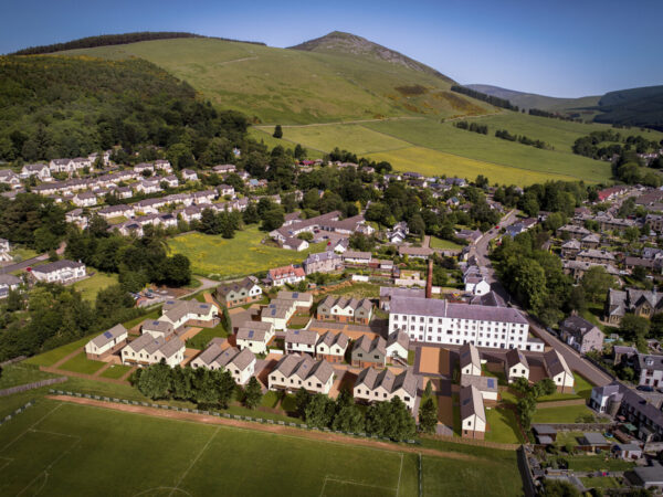 Construction Underway at Caerlee Mill Housing Estate