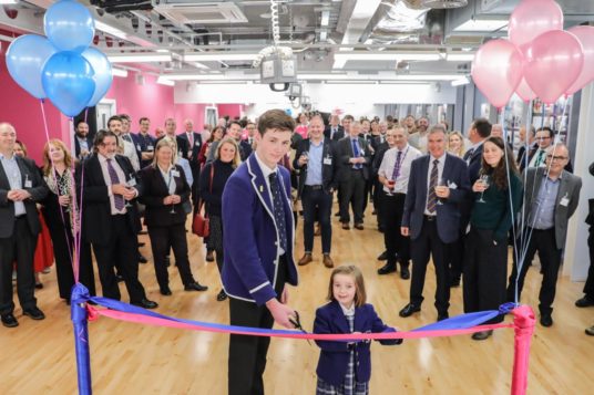 Official Opening of Kelvinside Academy's NuVu Innovation School